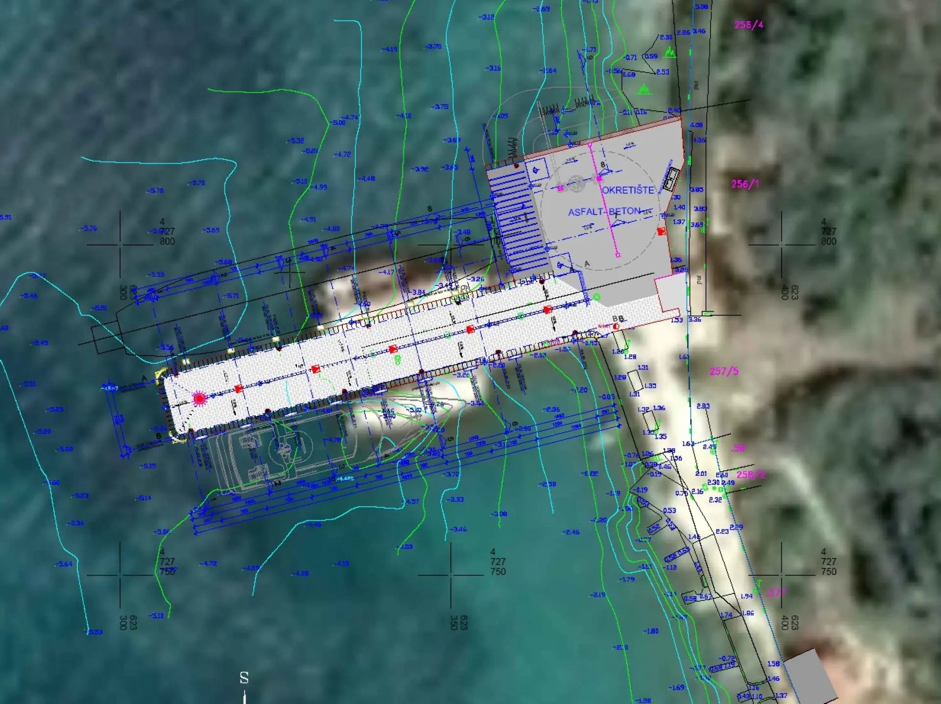 Rekonstrukcija luke za javni promet Donje Čelo — prikaz 1