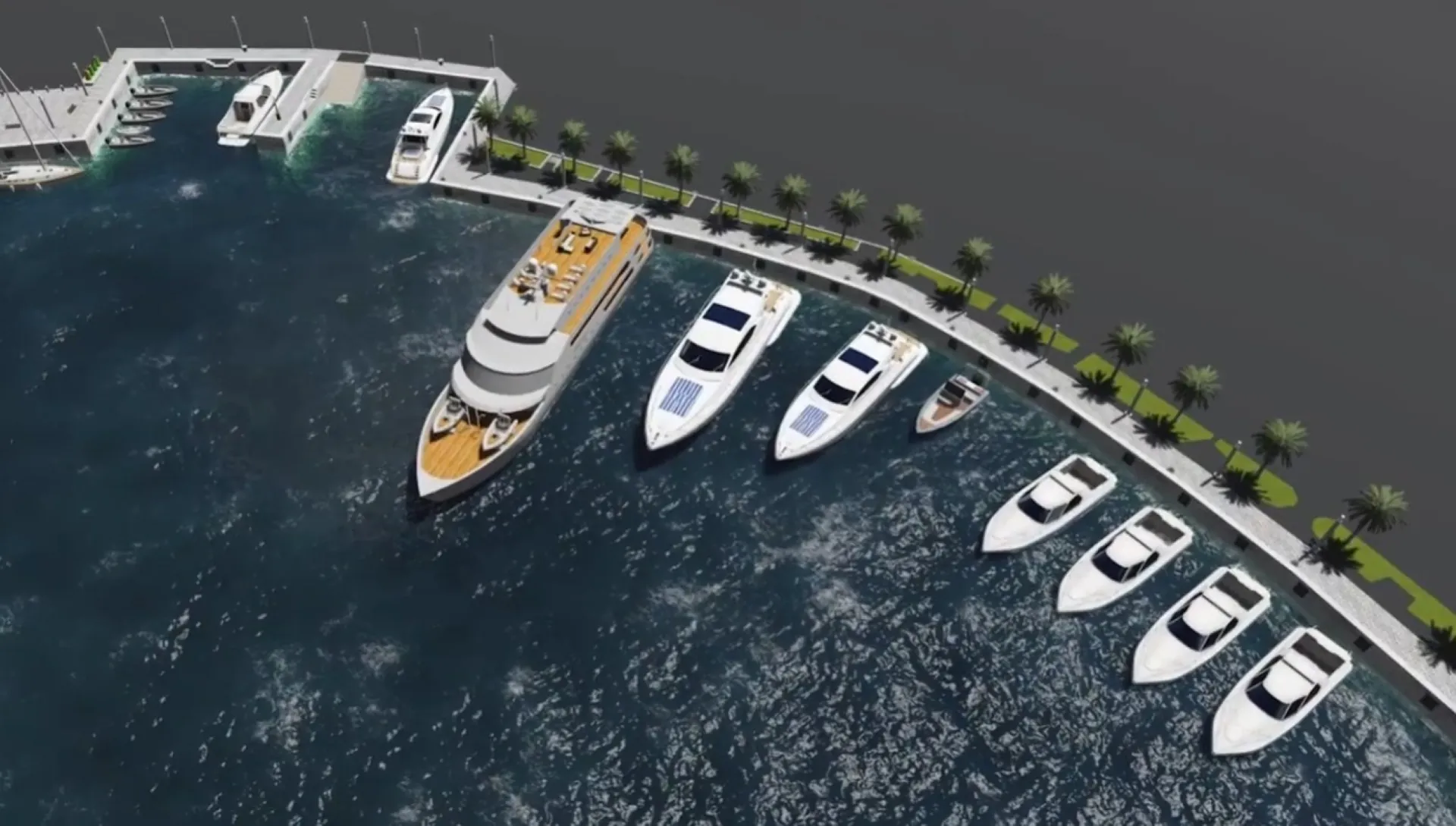 Sanacija dijela obale i izgradnja gata u luci Cavtat — prikaz 1