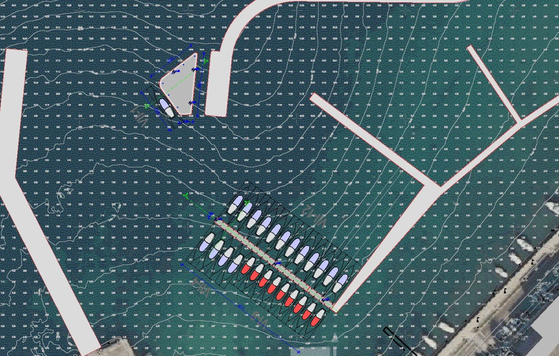 Izgradnja luke nautičkog turizma u luci Vela Luka, otok Korčula – faza 2 — prikaz 1